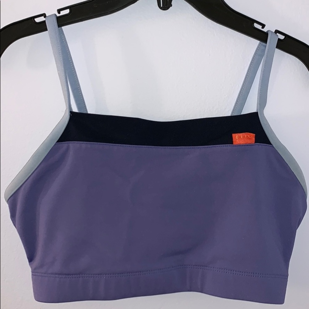 Tank strapped sports bra